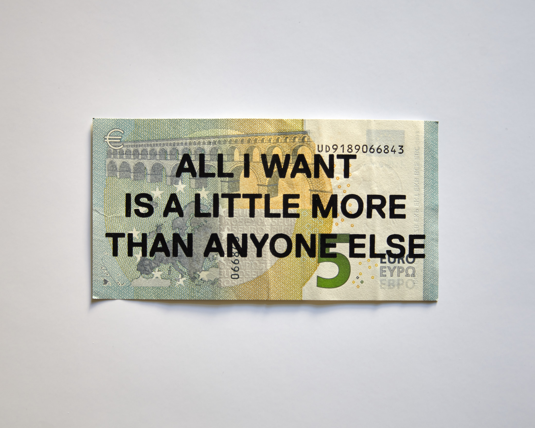 Max Eicke — All I Want Is A Little More Than Anyone Else